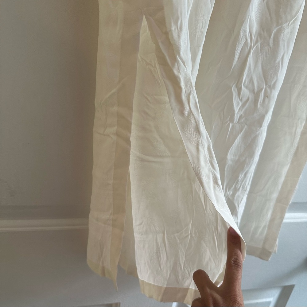 & Other Stories Cream Midi Skirt - Picture 4 of 7